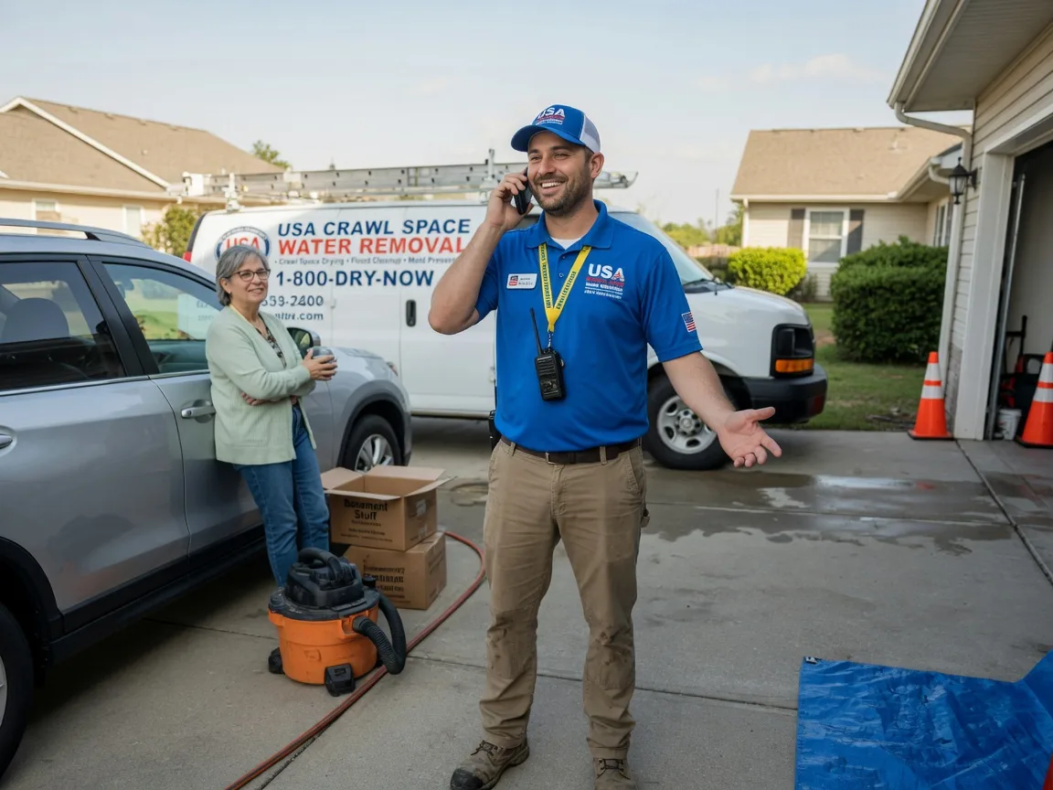 Crawl Space Water Removal Ashville, PA FAQs